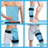 Hip Ice Pack Wrap After Surgery, Reusable Cold Pack for