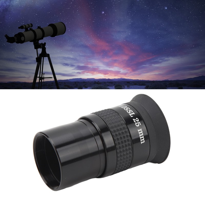 Telescope Eyepiece 1.25in Plossl Multilayer Broadband Coating Astronomical Telescopes Accessory