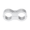 X AUTOHAUX 5 Pcs AN8 Hose Separator Clamps Fuel Line