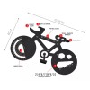 DEAD Distribuidora Llave Bicicleta Herramienta Multiuso Mtb Bmx Llavero Funcion