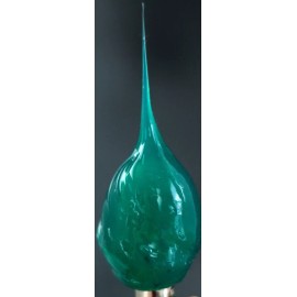 VICKIE JEANS CREATIONS | GREEN CANDLE GLOW BULB NEW 01-0009 CANDELABRA RARE US