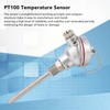 PT100 Temperature Sensor Probe 10 X 100mm PT1/2in Thread 3W