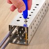 Hiboom 2 Pack Solid Carpenter Pencil with 14 Refill, Long