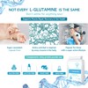L-Glutamine 500mg 90 Capsules - Pure Amino Acid with no