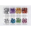 beads case 8 divider clear