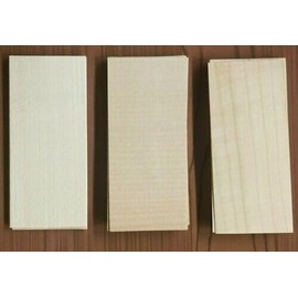 Generic 50 Maple Fingerboard Wood Veneer Pieces 30 Straight Cut 20 Cross 1/42"" Thick Pre Cut