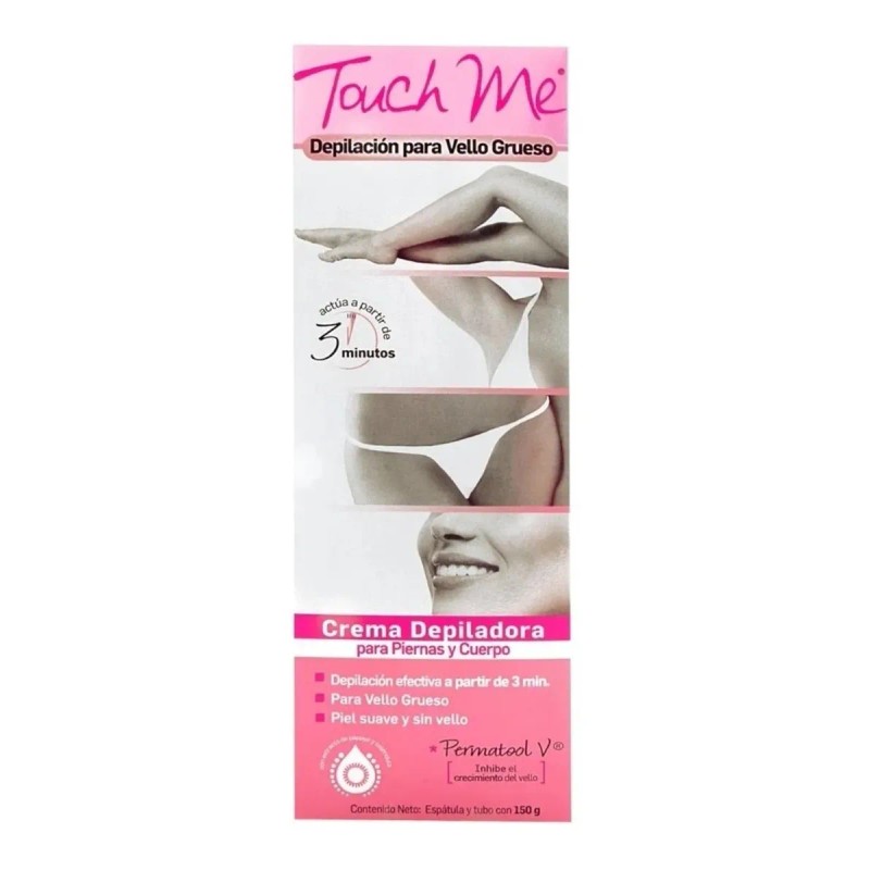 Crema Depiladora Touch Vello Grueso Piel Sensible