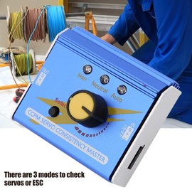 Power Servo Tester 3CH ESC CCPM Servo Consistency Master Checker for RC Aircraft Helicopter Cars Servo ESC Tester