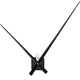 Hicarer High Torque Clock Movement Mechanism with 17.8 Inch Long Clock Hands (Black)