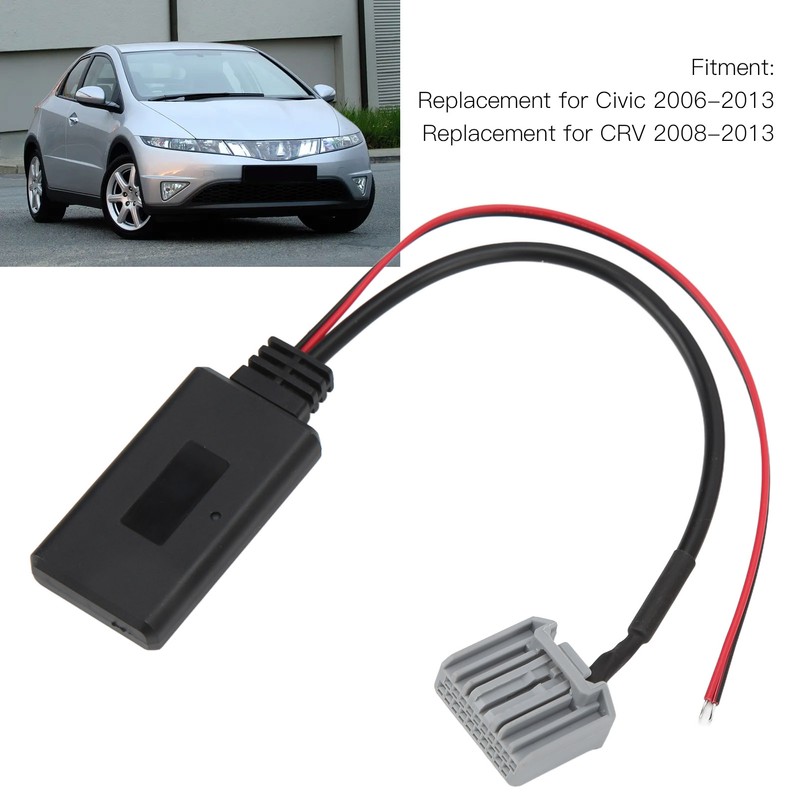 Wireless Audio Adapter Bluetooth 4.1 Receiver Auxiliary Cable Replacement for