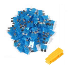 DIANN 100pcs 15A Standard Car Fuses 15 AMP Automotive Fuse 12V 24V 32V Blade Fuse with Fuse Puller for Cars Trucks Boats Automotives