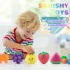 Anboor Fruit Squishies Toys Bulk - 4 pcs Soft Kawaii