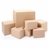 Corrugated Cardboard Shipping Boxes Pack of 25 Brown Packaging &