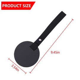 Mandark 2PCS Car Headrest Hooks, Leather Vehicle Seat Back Storage Hanger, Auto Seat Rear Organizer Holder Hooks for Hanging Handbag, Coat, Umbrella, Universal for SUV, Truck, RV（Black）