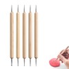 Yoezuo 5Pcs Dotting Tools Nail Dotting Dual-ended Dotting Painting Pen