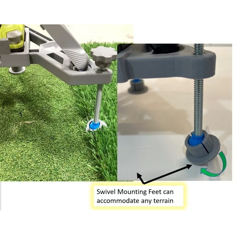 Rapsodo Alignment / Leveling Stand Rapsodo MLM2Pro AND Garmin R10