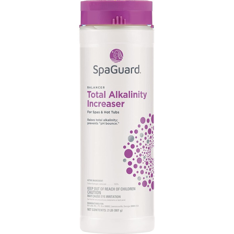 SpaGuard Total Alkalinity Increaser, 2 lb, Prevents pH Bounce, Proven