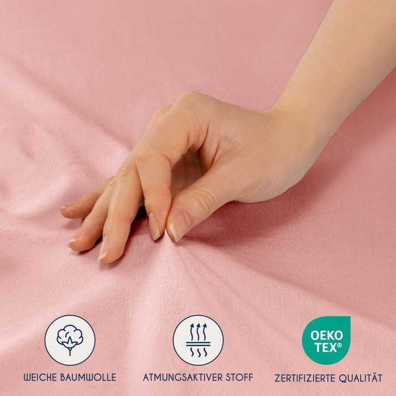 Dreamzie Elasticated Cotton Fitted Sheet