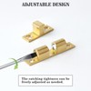Alise Double Roller Catch Cabinet Latches,Adjustable Double Ball Tension Roller