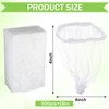 Maxdot 500 Pcs Disposable Mesh Sink Strainer Bags, Elastic Kitchen