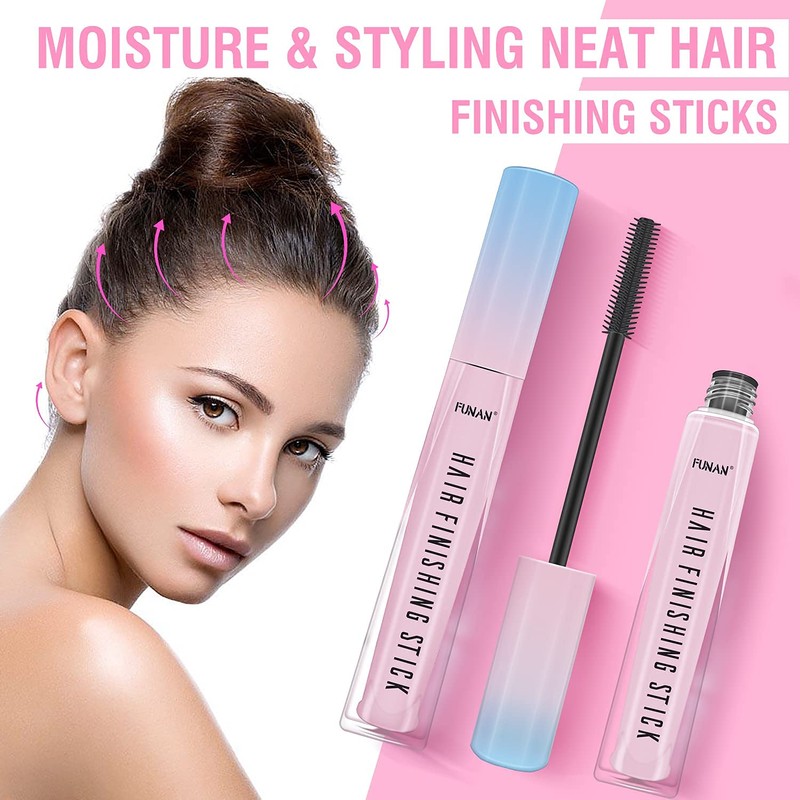 Hair Finishing Stick 2 Pack, Flyaway Feel Stick Hair, Small