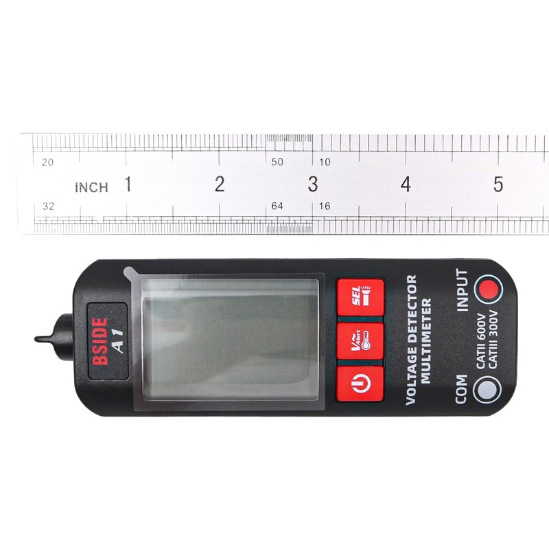 CENPEK Smart Digital Multimeter with LED Flashlight with LCD Display,