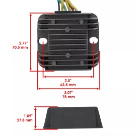 For Honda Rectifier Regulator for Honda Atv 300 TRX300 Fourtrax 1988-1992 31600-Hc4-010