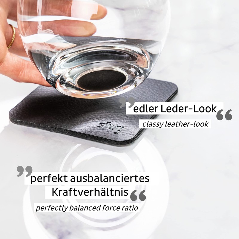 Silwy Magnetic Glasses, Fine Crystal Glasses with Perfectly Integrated Magnet