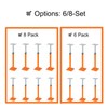 Everkeen House Jacks for Leveling, Floor Jacks Screw 8 PCS
