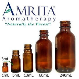 Amrita Aromatherapy: Organic Palmarosa Essential Oil, 100% Pure Undiluted Cymbopogon martinii, Therapeutic Grade, Premium Quality Aromatherapy Oil, Tested and Verified, Size: 60mL (2 Fl. Oz.)