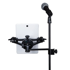 AirTurn Manos Universal Tablet and Phone Holder with Side Mount Clamp (Microphone and Mic Stand Not Included)