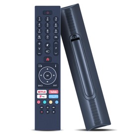 RC43137P Remote Control for Finlux Celcus Luxor Polaroid TV, Compatible with 32-EB-HD 32-FHD-5120 40-EB-FHD 43-EB-FHD 43-FUD-8020 49-EB-FHD 49-EB-UHD 49-FUD-8020