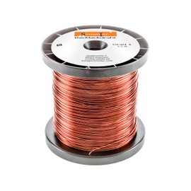 Baking Enamel Wire Copper Enamelled Wire Diameter 0.56 mm – 500 g Approx. 235 m – Can be Baked in the Oven Coils Copper Varnish Grade 1