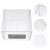 Gatuida Plastic Drawer Storage Organizer Box Partition Storage Case for