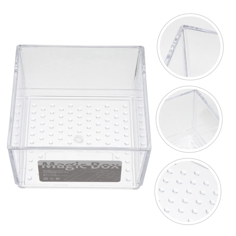 Gatuida Plastic Drawer Storage Organizer Box Partition Storage Case for