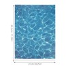 Operitacx 5 Sheets Wave Water Effect Leaf Stream Pattern Artificial
