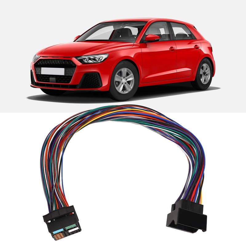 60cm 52Pin MQB Quadlock Extension Adapter Cable Bluetooth 5.0 5‑12V