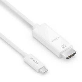 PureLink USB-C auf High Speed HDMI Kabel, 4K Ultra HD 60Hz, vergoldete Steckkontakte, 2,00m, weiß