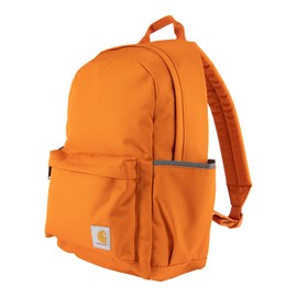 Carhartt 21L Classic Laptop Backpack, Water-Resistant Pack W/ 15" Laptop Sleeve and Organizational Compartments, PFAS Free, Marmalade