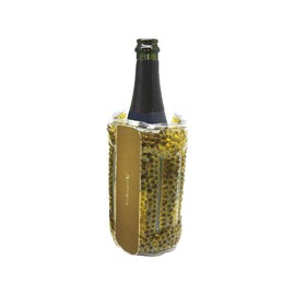 Vin Bouquet FIE 005 Gold&silver bubbles cooler. Cooler Bag with bubbles . Gold & Silver.