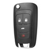 4 Buttons Keyless Remote Flip Car Key Fob Fit for