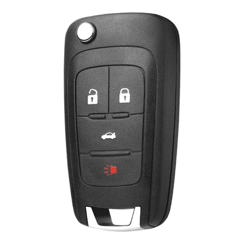 4 Buttons Keyless Remote Flip Car Key Fob Fit for
