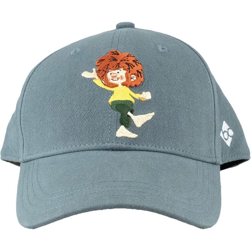Bavarian Caps Pumuckl Dances Grey Blue Curved, blue, Unit size