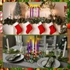 Suncalla 6 Pcs Christmas Advent Wreath with 5 Advent Candles