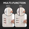 2Pcs D-Shape Rubber Door Seal Strip Set, 6m Window Weather