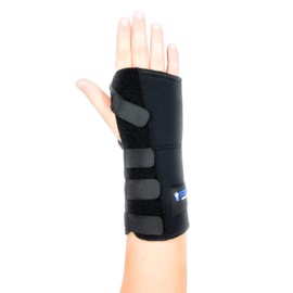 Bodytec Adjustable neoprene Wrist support (X Large 21.3-23.5cm, Left)