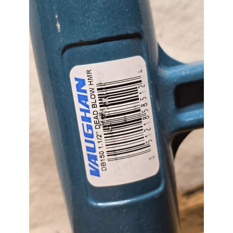 Vaughan PROFESSIONAL Dead Blow Hammer, 1-1/2" Nylon Heads ENGLAND NEW