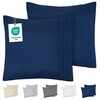DREAMZIE Cushion Cover, 80 x 80 cm, Dark Blue, Set