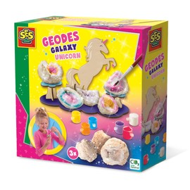 SES Creative 14767 Unicorn Geode Unicorns Galaxy, Multi-Coloured