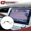HEROFFIX 1 Pcs Reverse Camera Rear View Camera Adapter Wire